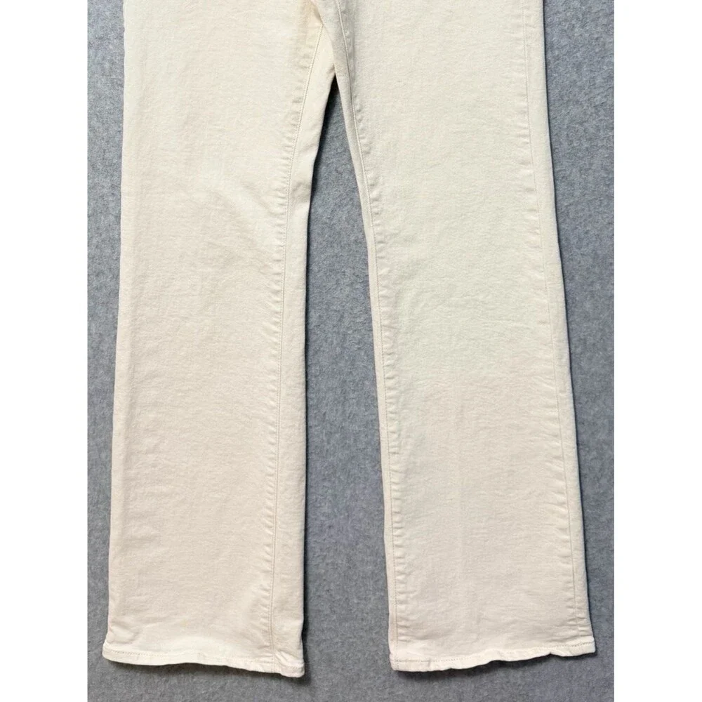 Madewell Relaxed Bootcut Jeans Size 25 Winter White High Full Length